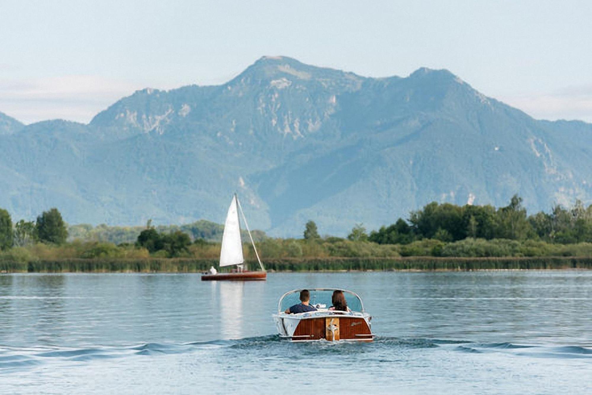 Schnuckeliges Appartement In Prien Am Chiemsee Buitenkant foto